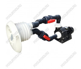 Противоток AquaViva WTB300T Kit (380V, LED, 60m3, 3kW, 4HP) вал AISI 316