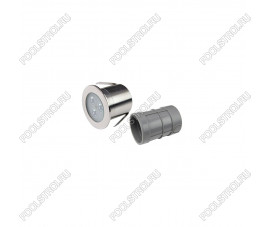 Прожектор светодиодный AquaViva HJ-RC-SS75, 3led 6W NW (AISI-316) + закладная