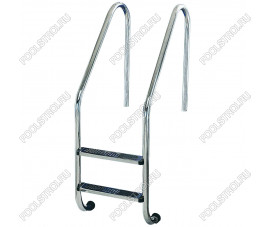 Лестница Flexinox STANDARD 2 ст AISI-304, для широкого борта