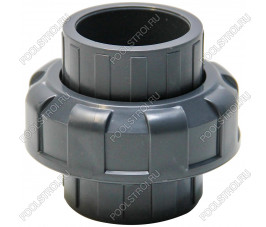 Муфта разборная c уплотнением EPDM d63 AQUAVIVA
