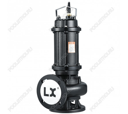 Фекальный насос AquaViva LX 100WQ85-15T 7.5 кВт с канальным раб. колесом