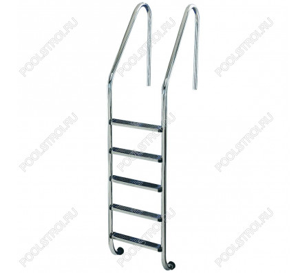 Лестница Flexinox STANDARD 5 ст AISI-316, для широкого борта