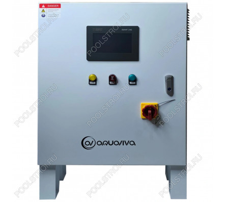 Уф установка AquaViva AVMUV 825 , до 825м3, DN350, 5*3КВт Автоочист, UV дат. , t дат.,сенс.дисп