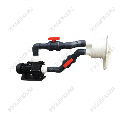 Противоток AquaViva WTB300T Kit (380V, LED, 60m3, 3kW, 4HP) вал AISI 316
